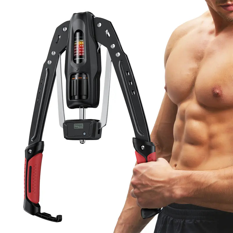 Adjustable Hydraulic Arm Trainer | 22-440lbs Foldable