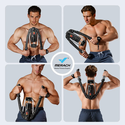 Adjustable Hydraulic Arm Trainer | 22-440lbs Foldable