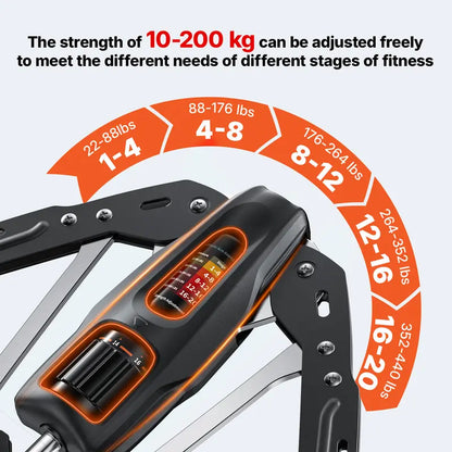 Adjustable Hydraulic Arm Trainer | 22-440lbs Foldable