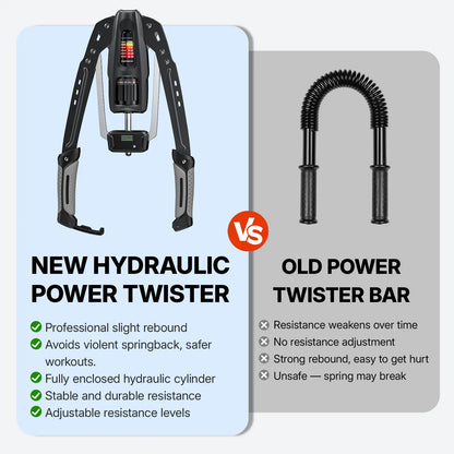 Adjustable Hydraulic Arm Trainer | 22-440lbs Foldable